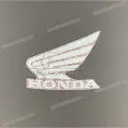Fuel tank Honda graphic, left side