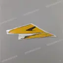 Autocollant supérieur de carénage gauche
