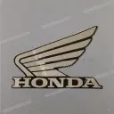 Autocollant logo Honda Wing carénage gauche, côté gauche
