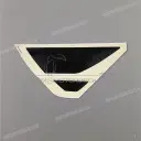Autocollant de réservoir, côté gauche