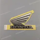 Fuel tank Honda emblem, left side