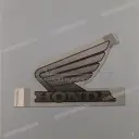 Fuel tank HONDA emblem, left side