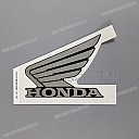 Fuel tank Honda Wing VFR emblem, left side