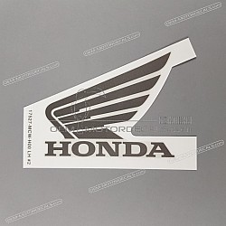 Tankaufkleber, Linke Seite