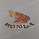 Fuel tank emblem, right side