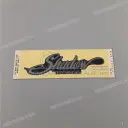 Fuel tank SHADOW logo decal