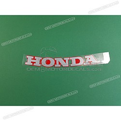 Kraftstofftank HONDA Aufkleber, rechte Seite