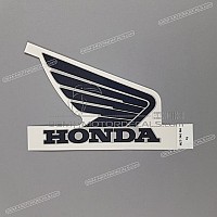 HONDA Fuel tank VFR750 graphic, right side 17531-MZ7-740ZB