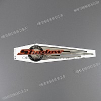 HONDA Brandstof tank embleem, linkerkant 17532-MAA-A00ZA