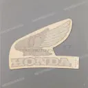 Nighthawk fuel tank emblem, left side