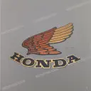 Fuel tank emblem, left side