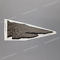 HONDA Transalp Brandstof Tank Sticker, Linkerkant 17536-MAW-760ZA