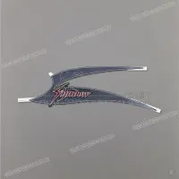 HONDA Pegatina de depósito de combustible, lado izquierdo 17536-MCK-A00ZB
