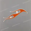 Fuel tank Shadow stripe, right side