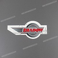 HONDA Pegatina de depósito de combustible Honda, lado derecho 17536-MZ8-870ZA