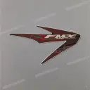 Right shroud stripe, right side
