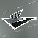 Fuel tank stripe, left side