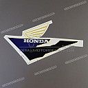 Fuel tank stripe, left side