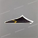 Fuel tank stripe, left side