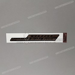 Naklejka na przedni błotnik