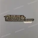 Front fender mark, right side