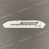 HONDA Front fender mark 61105-MCW-H00ZB