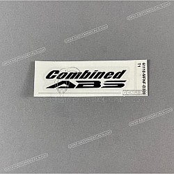 Voorspatbord sticker