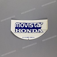 HONDA Pegatina Movistar Original Honda para Guardabarros Delantero OEM 61112MEEJ20ZA 61112-MEE-J20ZA