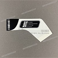 HONDA Pegatina para carenado frontal 61139-MEN-A10ZA