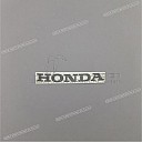 Naklejka z logo HONDA na przednią szybę