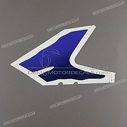 Front cowling decal, right side