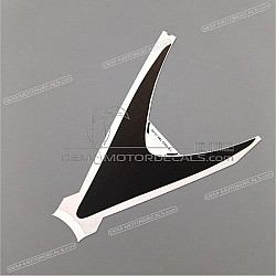 Pegatina para carenado frontal