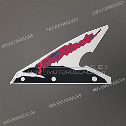 Front cowling decal, right side