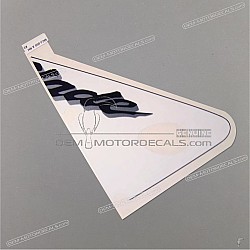 Front cowling decal, right side