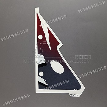 Front cowling decal, right side