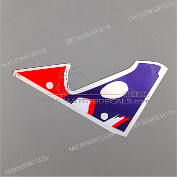 Front cowling decal, right side