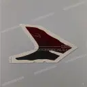Linke obere Verkleidung CBR900RR Fireblade Aufkleber, linke Seite