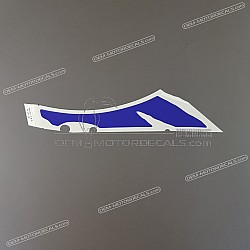 Front cowling decal, left side