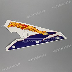 Naklejka na przednią owiewkę (czasza), lewa strona