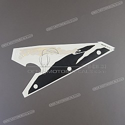 Front cowling decal, left side