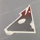 Aufkleber Verkleidung links
