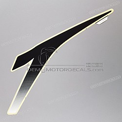 Kanzel / Oberteil Verkleidung Aufkleber, Rechte Seite