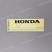 HONDA Rear cowl CBR900RR mark 64211-KTB-010ZB