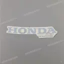 Front cowling emblem