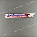 Autocollant de carénage supérieur avant