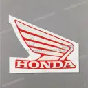 Adesivo ala carenatura anteriore destra Honda, lato destro