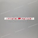 Autocollant de carénage supérieur CBR1000F