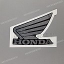 Emblemat Honda Wing na lewą przednią owiewkę, lewa strona