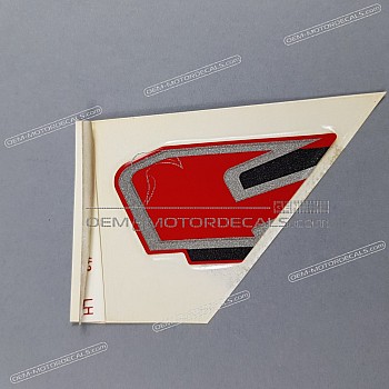 Naklejka na przednią owiewkę (czasza), lewa strona