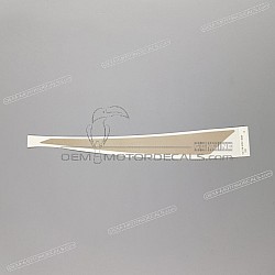 Front cowling decal, right side